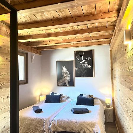 שאמוני Chalet Le Petit Nicolas, Jacuzzi, Vue Mont Blanc מראה חיצוני תמונה