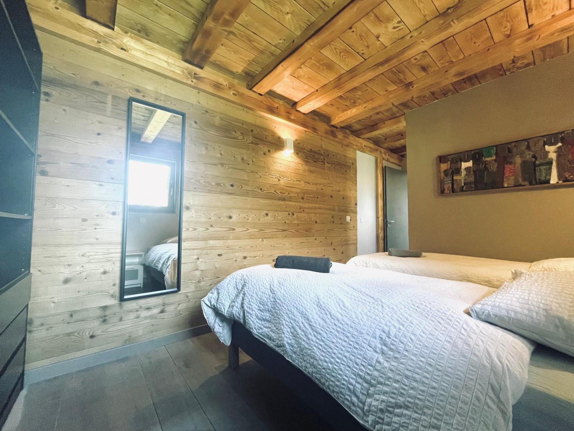 שאמוני Chalet Le Petit Nicolas, Jacuzzi, Vue Mont Blanc מראה חיצוני תמונה