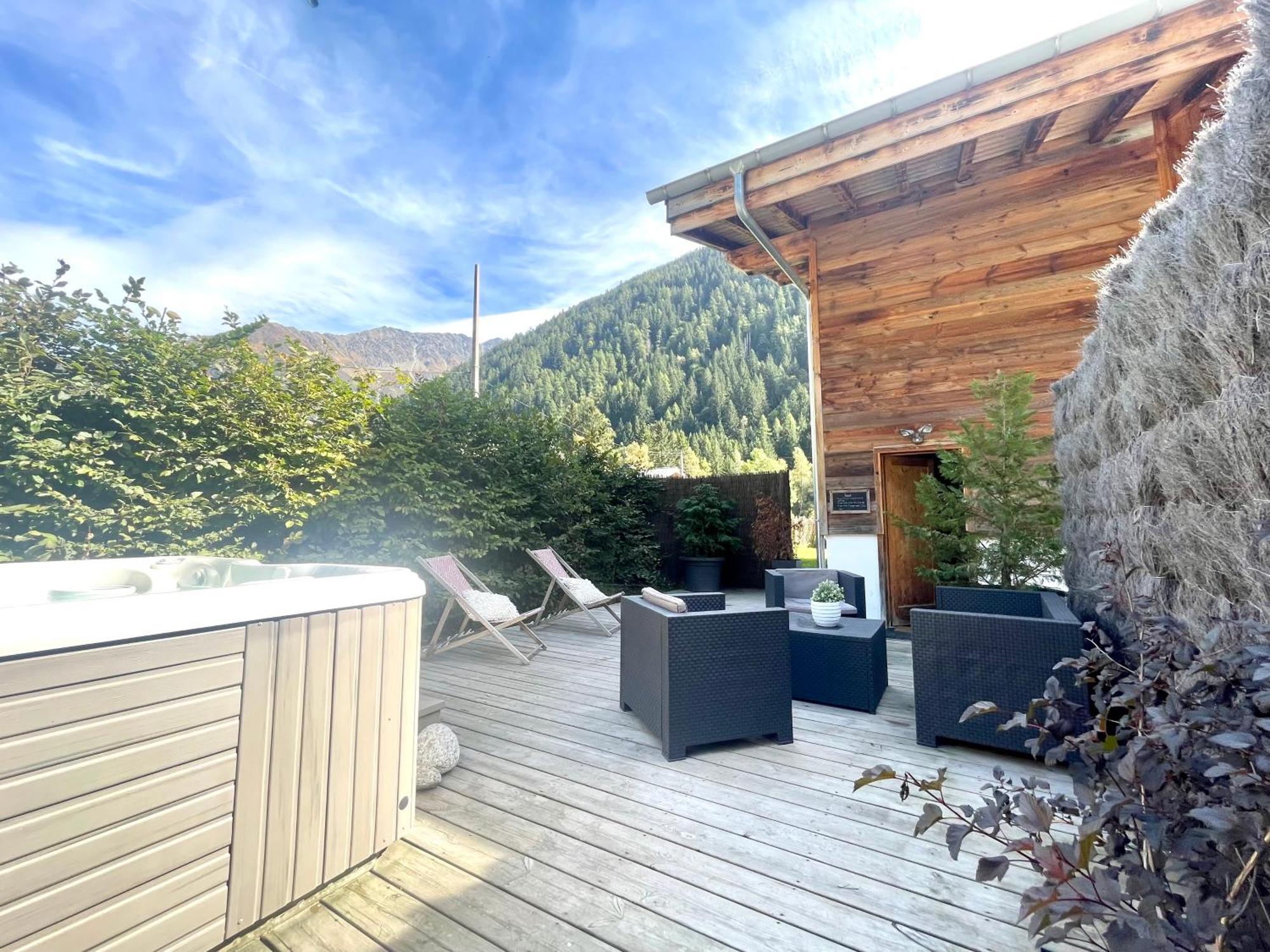 שאמוני Chalet Le Petit Nicolas, Jacuzzi, Vue Mont Blanc מראה חיצוני תמונה
