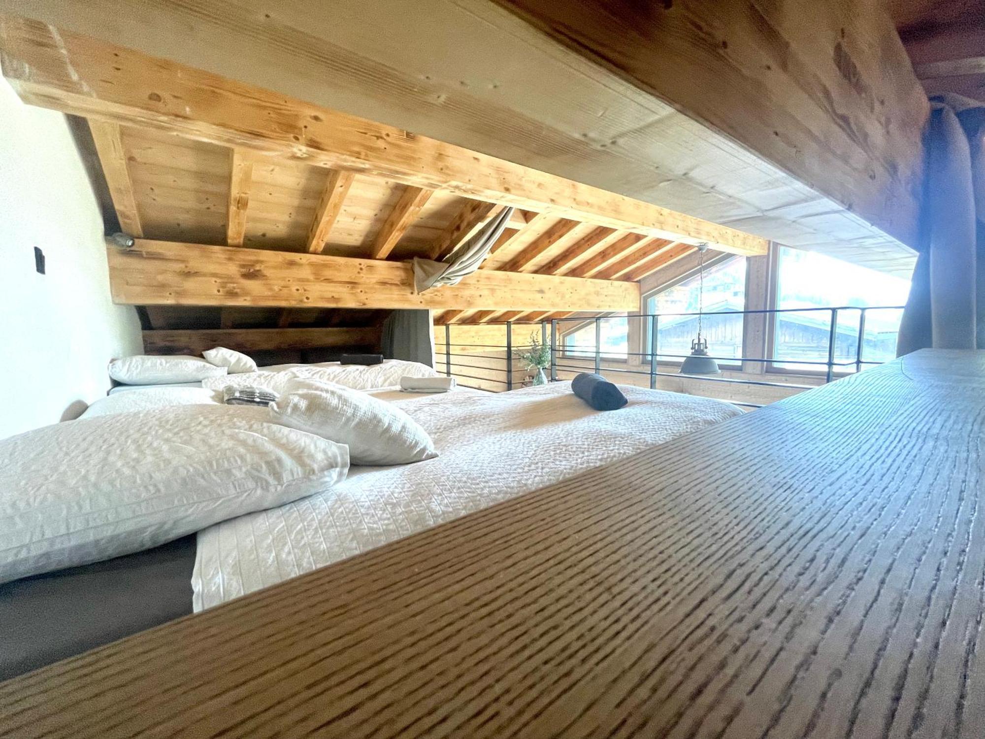 שאמוני Chalet Le Petit Nicolas, Jacuzzi, Vue Mont Blanc מראה חיצוני תמונה