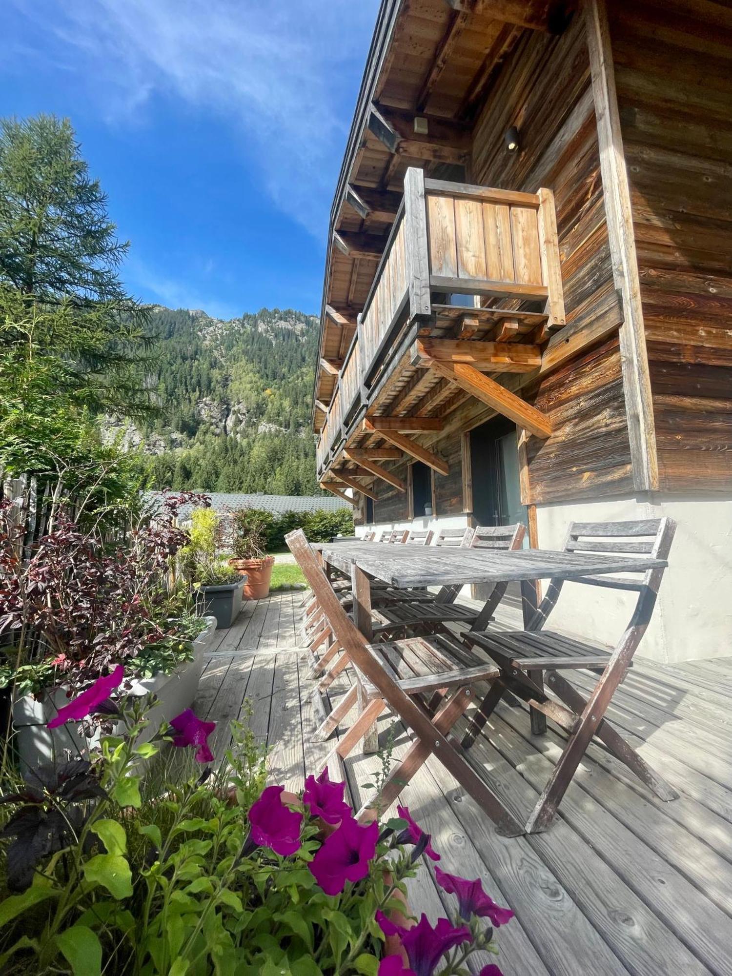שאמוני Chalet Le Petit Nicolas, Jacuzzi, Vue Mont Blanc מראה חיצוני תמונה