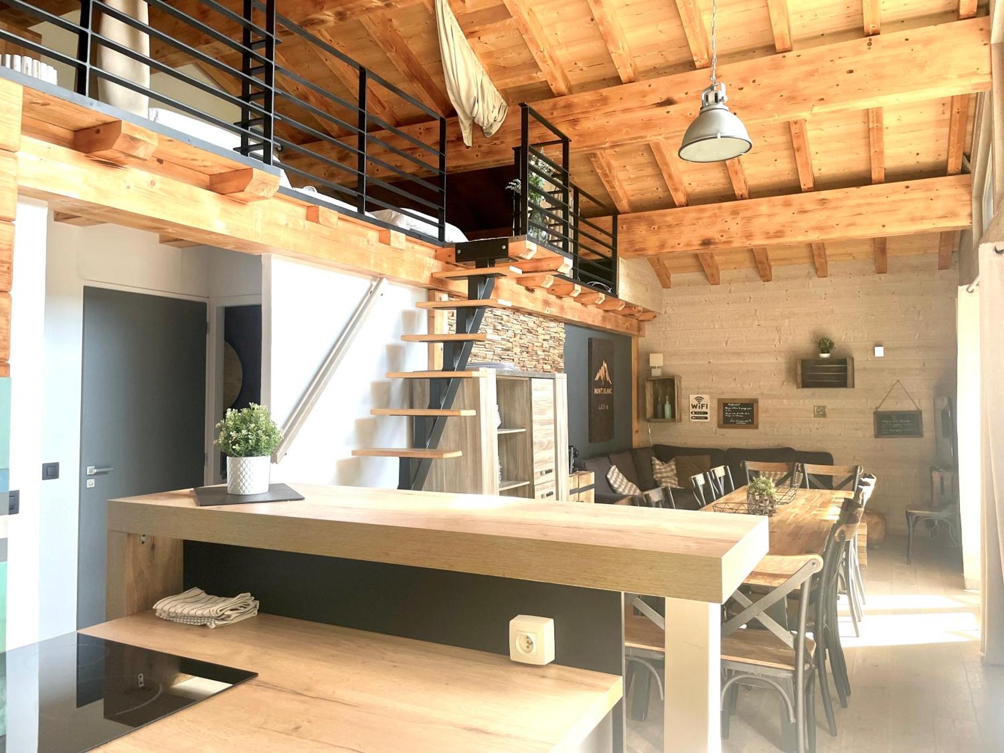 שאמוני Chalet Le Petit Nicolas, Jacuzzi, Vue Mont Blanc מראה חיצוני תמונה