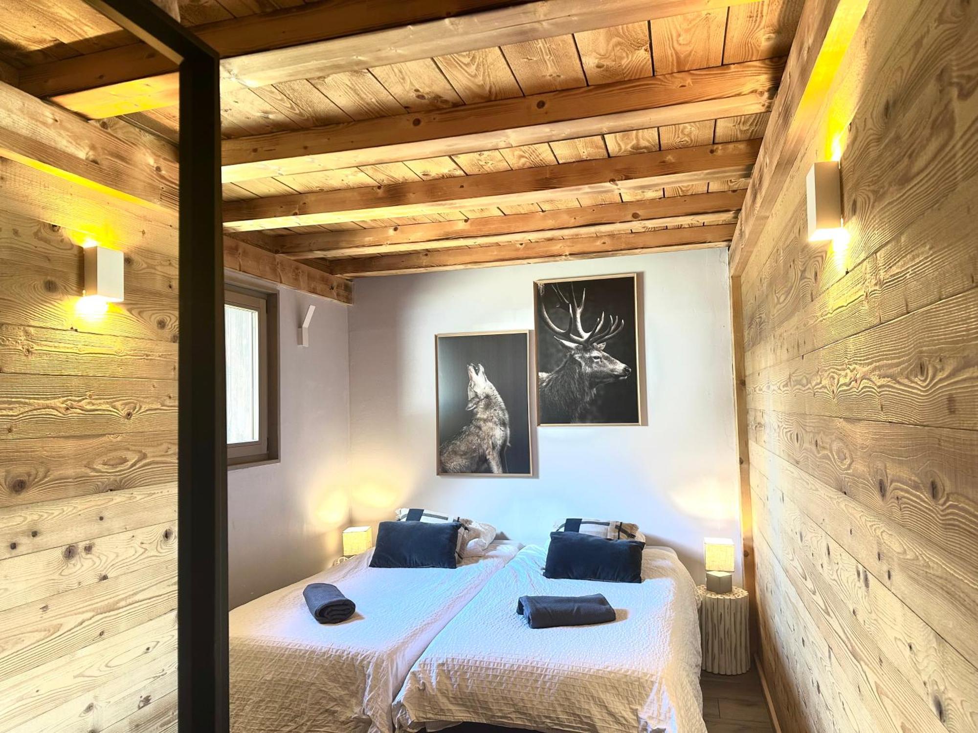 שאמוני Chalet Le Petit Nicolas, Jacuzzi, Vue Mont Blanc מראה חיצוני תמונה