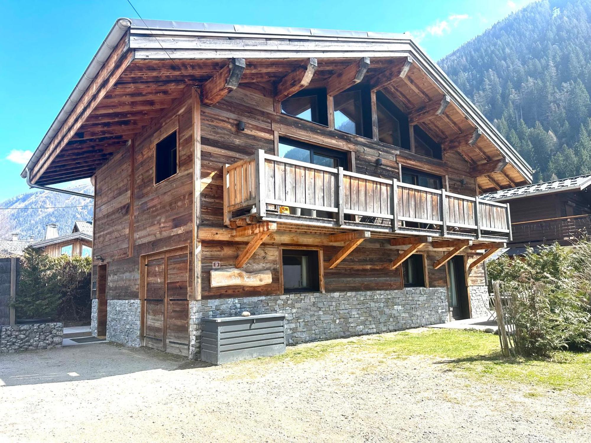 שאמוני Chalet Le Petit Nicolas, Jacuzzi, Vue Mont Blanc מראה חיצוני תמונה